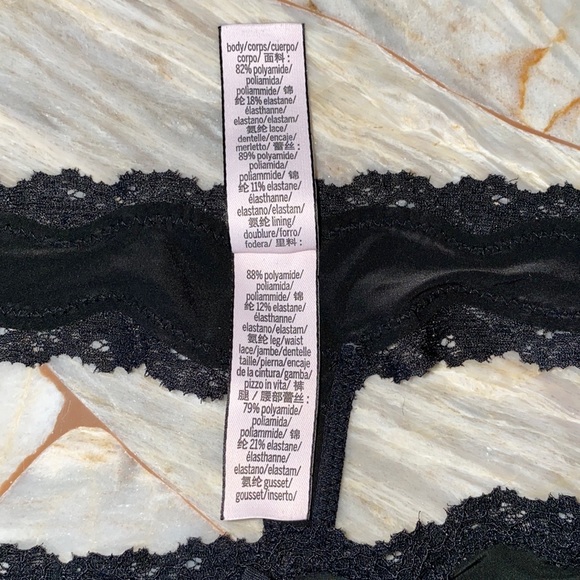 Victoria's Secret Very Sexy Panties Bikini Lace Mesh Panty Thong Small - Picture 8 of 10